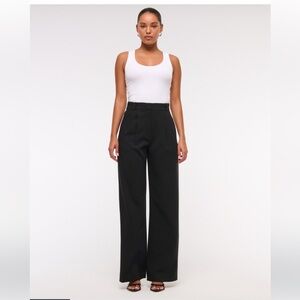Abercrombie & Fitch Sloane Tailored Wide Leg Pants